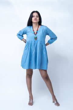 Velorrea Mila blue dress