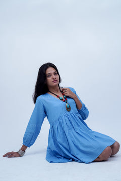 Velorrea Mila blue dress