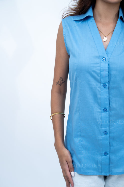 Velorrea Not So Basic pista green shirt