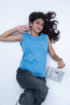 Velorrea Muse blue top