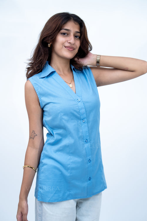 Velorrea Not So Basic pista green shirt