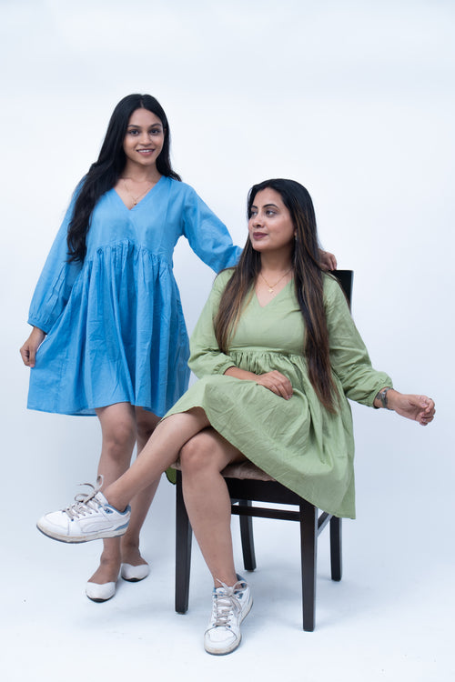 Velorrea Power In Pastels dress combo
