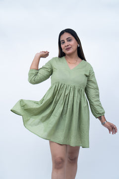 Velorrea Power In Pastels dress combo