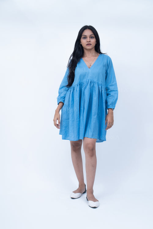 Velorrea Mila blue dress