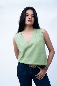 Velorrea The She Edit V-neck Combo