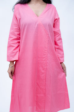 Velorrea Evara Angrakha peach set