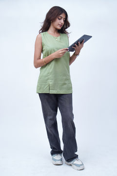 Velorrea The Confident Curve Slit Top Combo