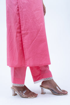 Velorrea Saira V-neck peach dress